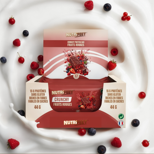 Crunchy fruits rouges
